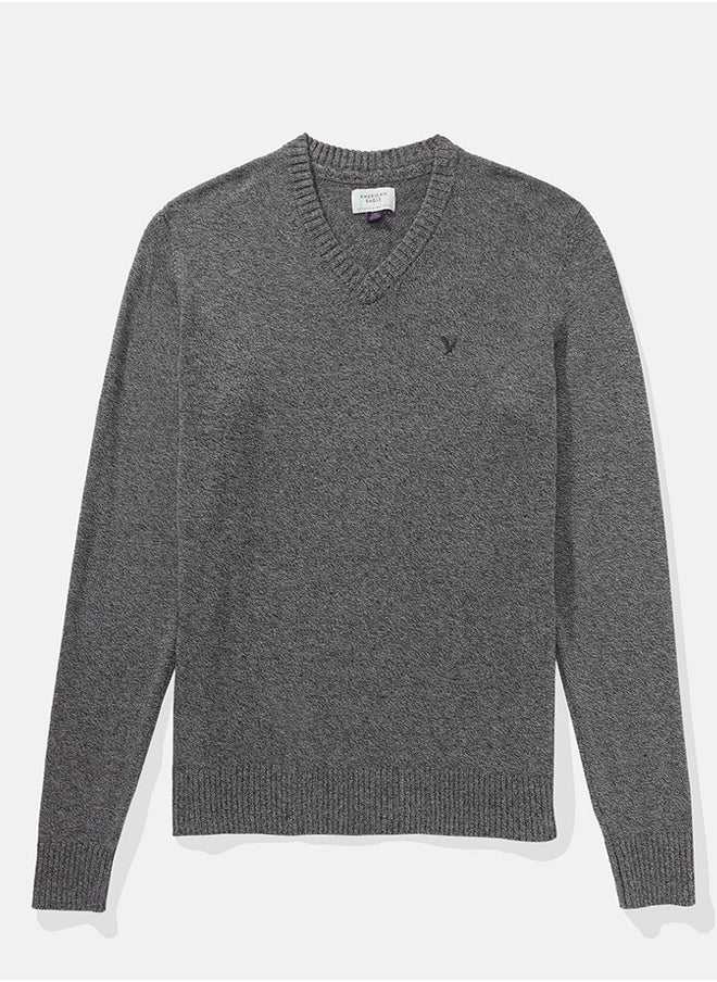 American Eagle Super Soft V-Neck Sweater  - Image 4