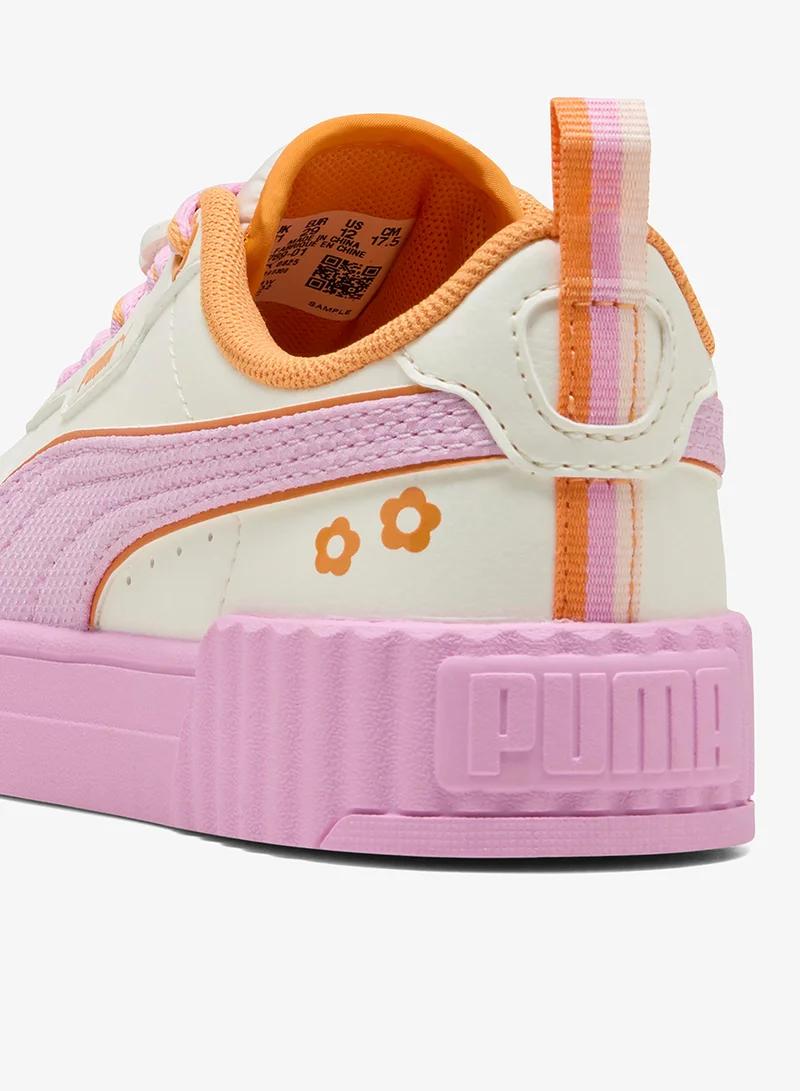 Puma Warm White-Bright Papaya Kids Carina 3.0 Dora Ps for Women | Best Price UAE