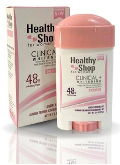 Healthy shop clinical Deodorant  – Whitening, Brightening, and 24-Hour Freshness, Alcohol-Free, 75g  - Image 2