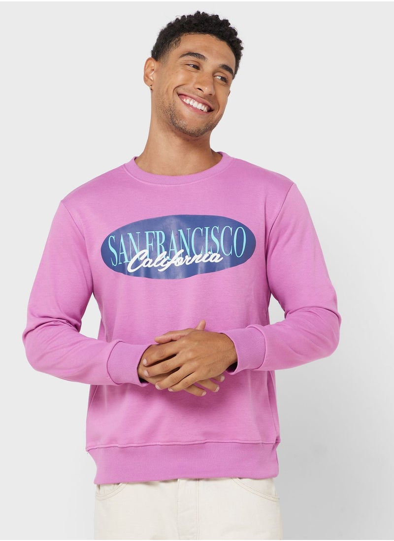 Seventy Five - Retro Sweatshirt - Image 1