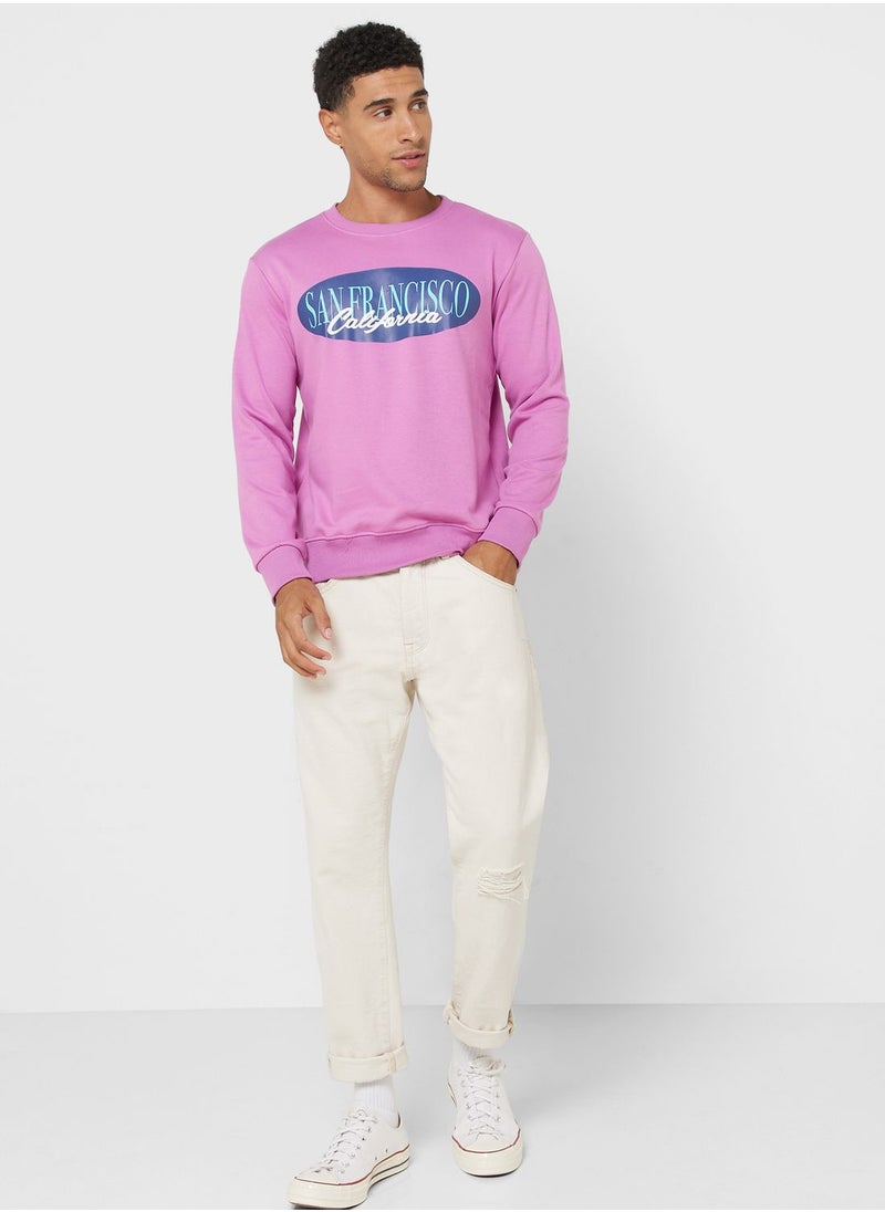 Seventy Five - Retro Sweatshirt - Image 1