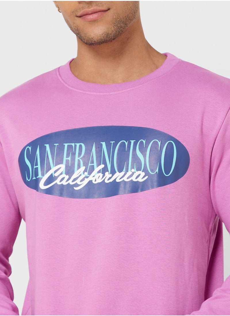 Seventy Five - Retro Sweatshirt - Image 1