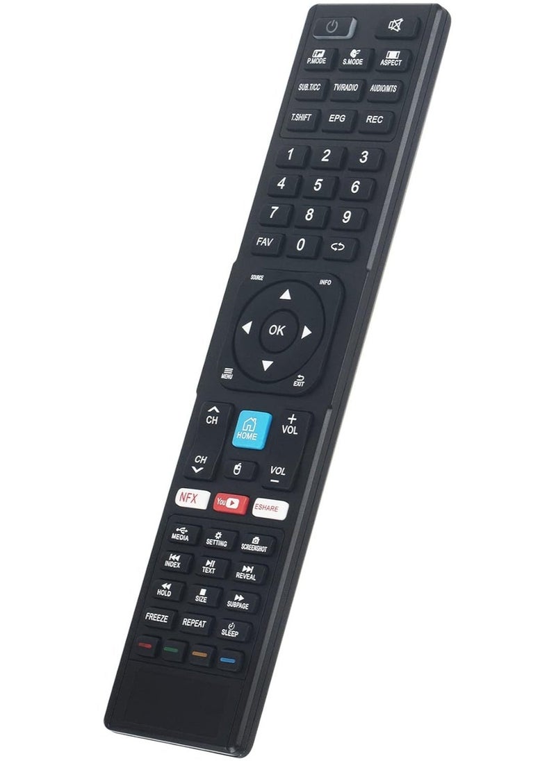 ELTRAZONE Replacement Remote Control RM-C3401 Fit for JVC 4K UHD Smart LED TV LT-55N775A LT-55N685A LT-65N785A LT55N775A LT55N685A LT65N785A with battery - Image 3