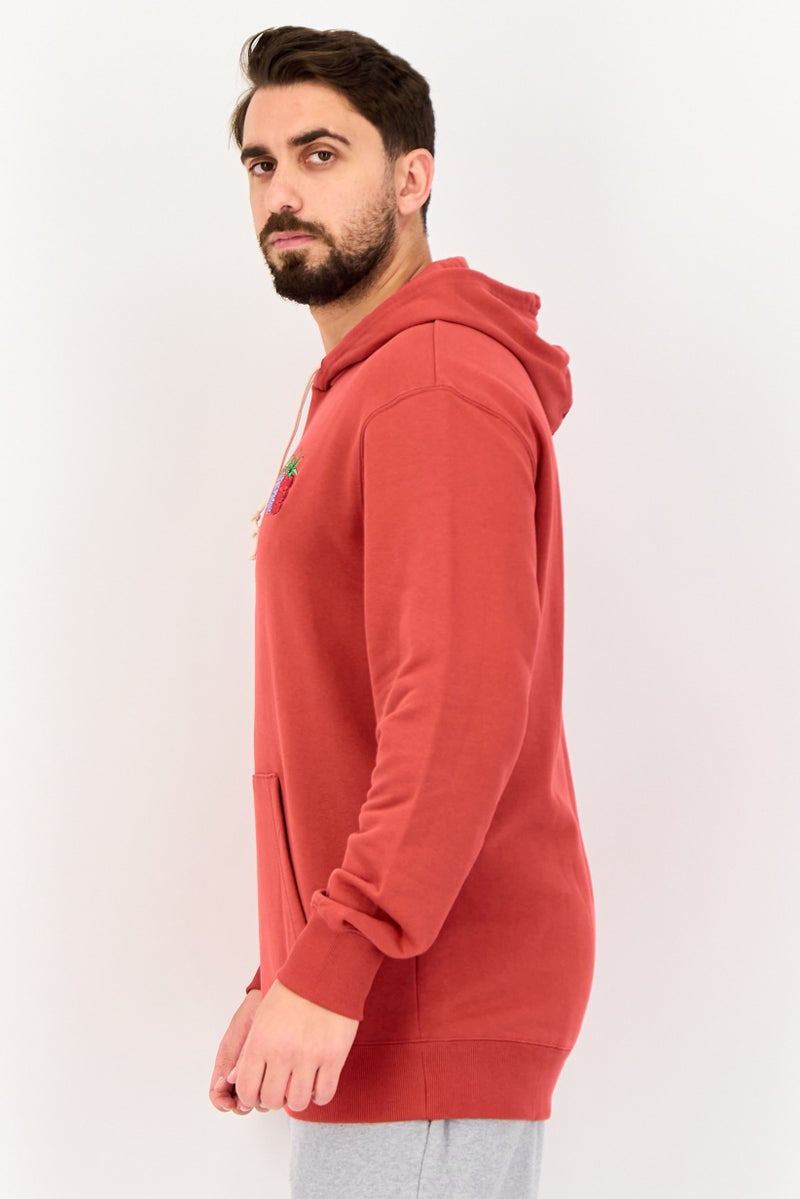 PUMA Men Sportswear Fit Long Sleeve Outdoor Hoodies, Red - Image 3