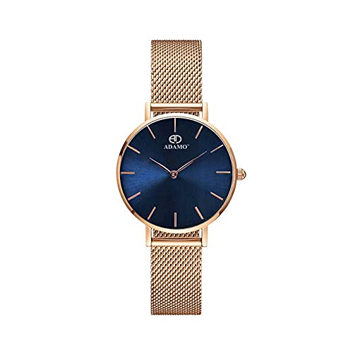 ADAMO Aritocrat Blue Dial Women's & Girl's Watch 336KKM05 - Image 1