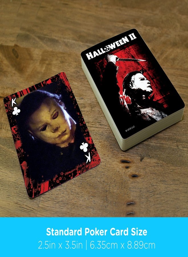AQUARIUS Halloween 2 Playing Cards - Halloween 2 Themed Deck of Cards for Your Favorite Card Games - Officially Licensed Halloween Merchandise & Collectibles, Black, Red, 2.5 x 3.5 (52854) - Image 5