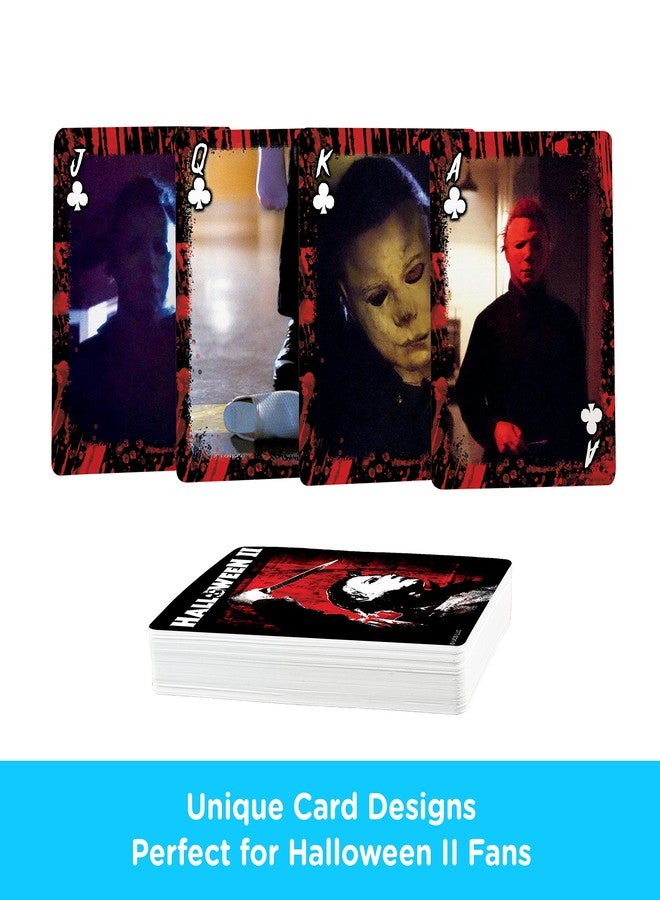 AQUARIUS Halloween 2 Playing Cards - Halloween 2 Themed Deck of Cards for Your Favorite Card Games - Officially Licensed Halloween Merchandise & Collectibles, Black, Red, 2.5 x 3.5 (52854) - Image 3