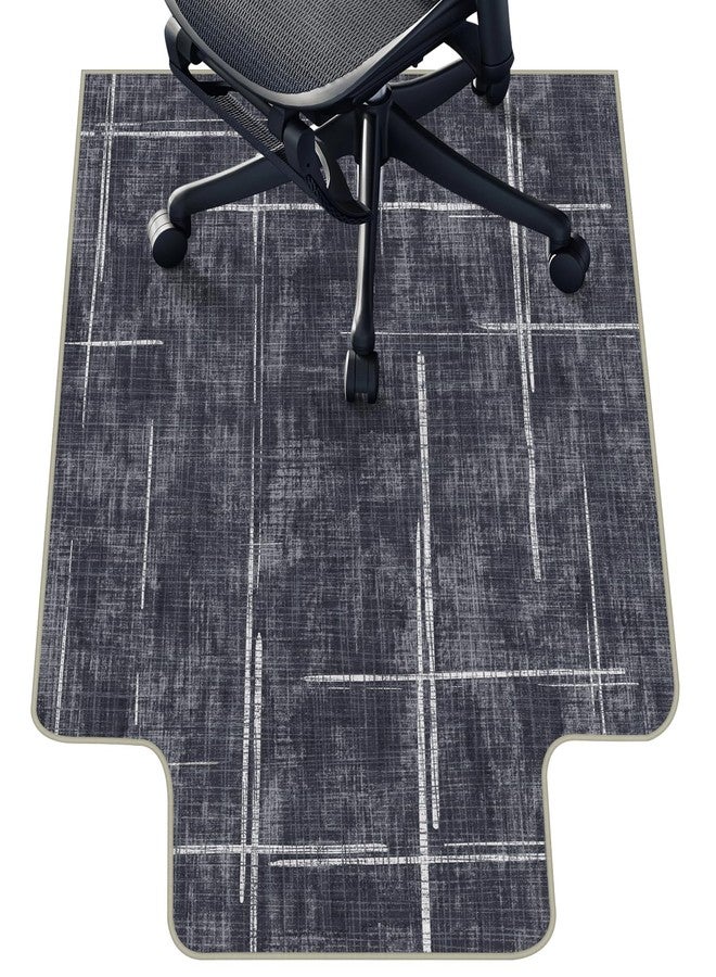 Lreedy Office Chair Mat for Hardwood Floor & Tile Floor,36"X 48" Heavy Duty Desk Chair Mat for Hard Floors, Under Desk Rug for Rolling Computer Chair,Anti Slip,Low Pile Carpet Protector-Convex - Image 1