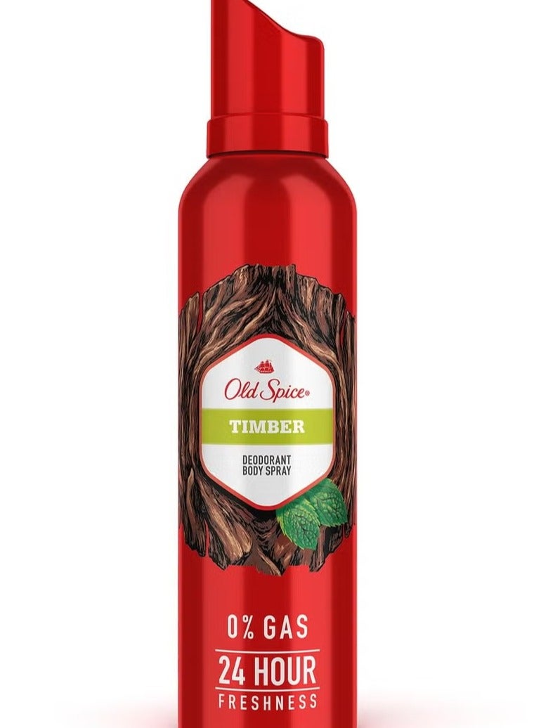 أولد سبايس عطر بخاخ مزيل لرائحة العرق تيمبر  140 مل