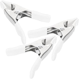 DOITOOL 3pcs Clips Heavy Duty Backdrop Stand Backdrop Clamps Woodworking Clamps Small Clamps Plastic Clip Clamps Heavy - Image 1