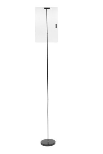 Trainers Warehouse Portable & Lightweight Pedestal Floor Stand Sign Holder for 8.5x11 signs AND BONUS 11x17 signs - 6 ft. | Easy to set up, easy to move | Collapsible | Versatile (Tall) - Image 1
