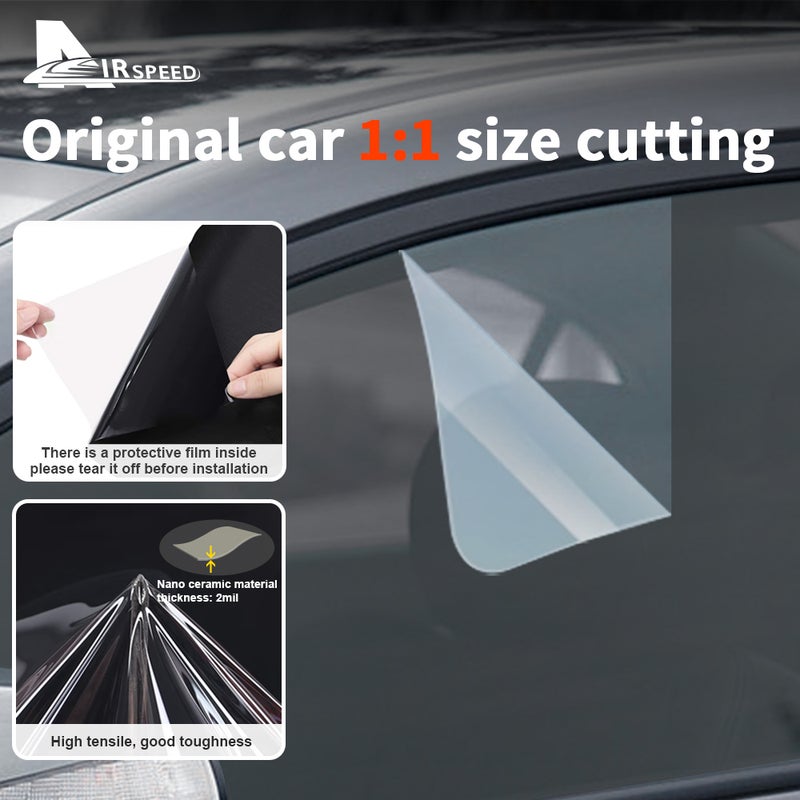 For BMW X1 F48 2016-2022 Car Side Window Solar Foil Film Accessories – Glass Tint, UV Protection & Explosion Protection Sticker Film - Image 2