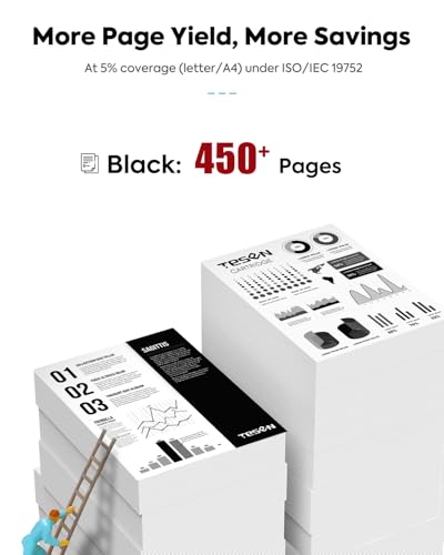 TESEN PG-275XL 275XL Black Ink Cartridges Remanufactured Replacement for Canon 275XL 275 PG-275 PG275 XL Black High Yield for PIXMA TR4720 TS3522 TS3500 TR4700 TR4722 TS3720 printer Ink Cartridge (2 Black) - Image 2