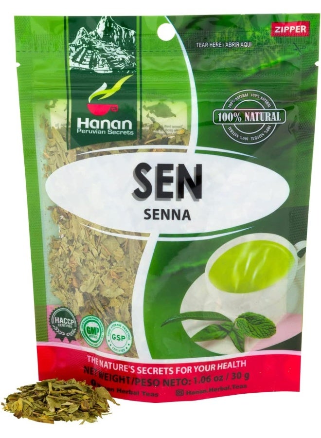 Hanan Senna Leaves - Herbal Tea for Detox and Weight Loss - Image 1
