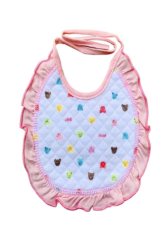 Ganpati Enterprises Baby Bibs 0-6 Months/Baby Bibs 6-12 Months/Baby Waterproof Bib/Baby Apron (Pack of 3-multi2) - Image 2