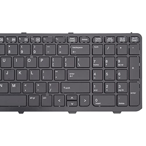 SUNMALL New Laptop Keyboard Replacement with Frame, Compatible with HP Probook 450 G0, 450 G1, 450 G2, 455 G1, 455 G2, 470 G0, 470 G1, 470 G2 Series - Image 5
