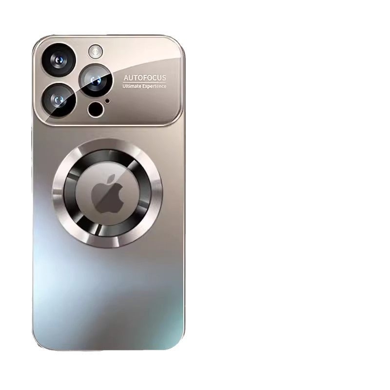 Applicable to iPhone15 large window frosted magnetic phone case missing label apple 14proMax drop-resistant 12 protective case - Image 4