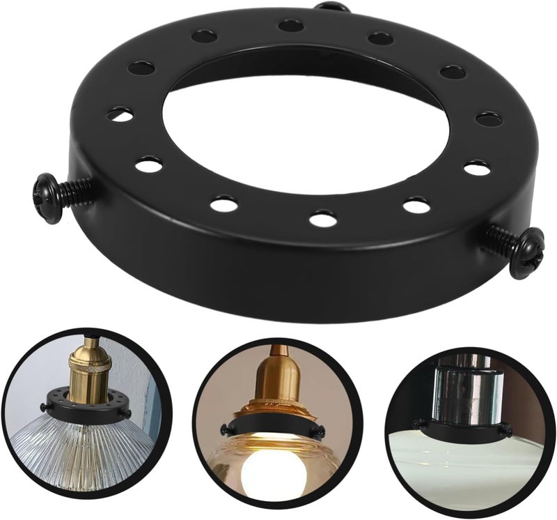 TEHAUX Modern Lamp Shade Reducer Ring Iron Lamp Parts Replacement for Light Fixture - Image 4