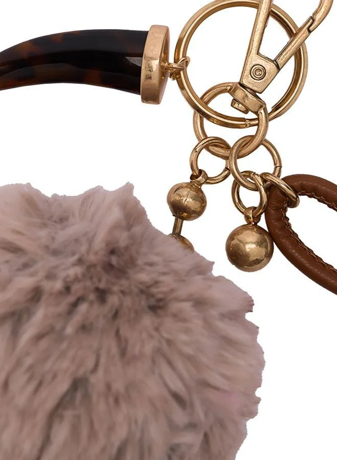 Parfois Multicolour Keychain Charm Pompom With Cord for Women | Best Price UAE