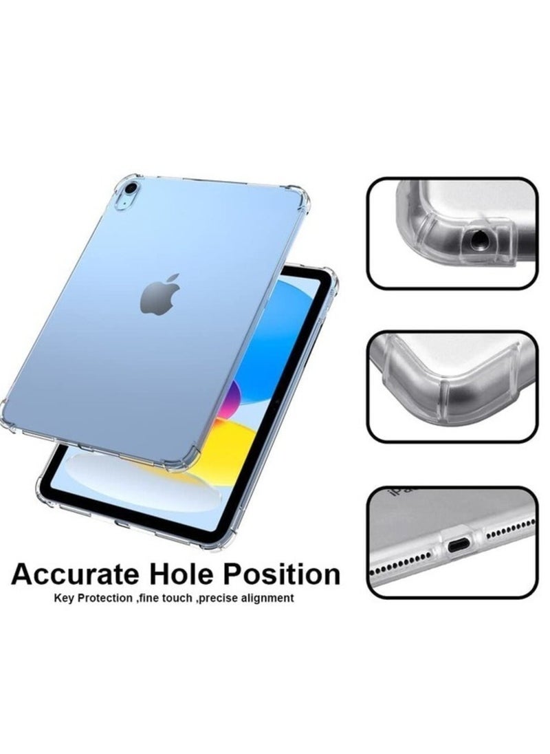 IAF iPad Air 13 inch (2024) Clear TPU Case â€“ Shockproof Cover with Corner Protection, Ultra-Thin Flexible Protective Shell - Image 3