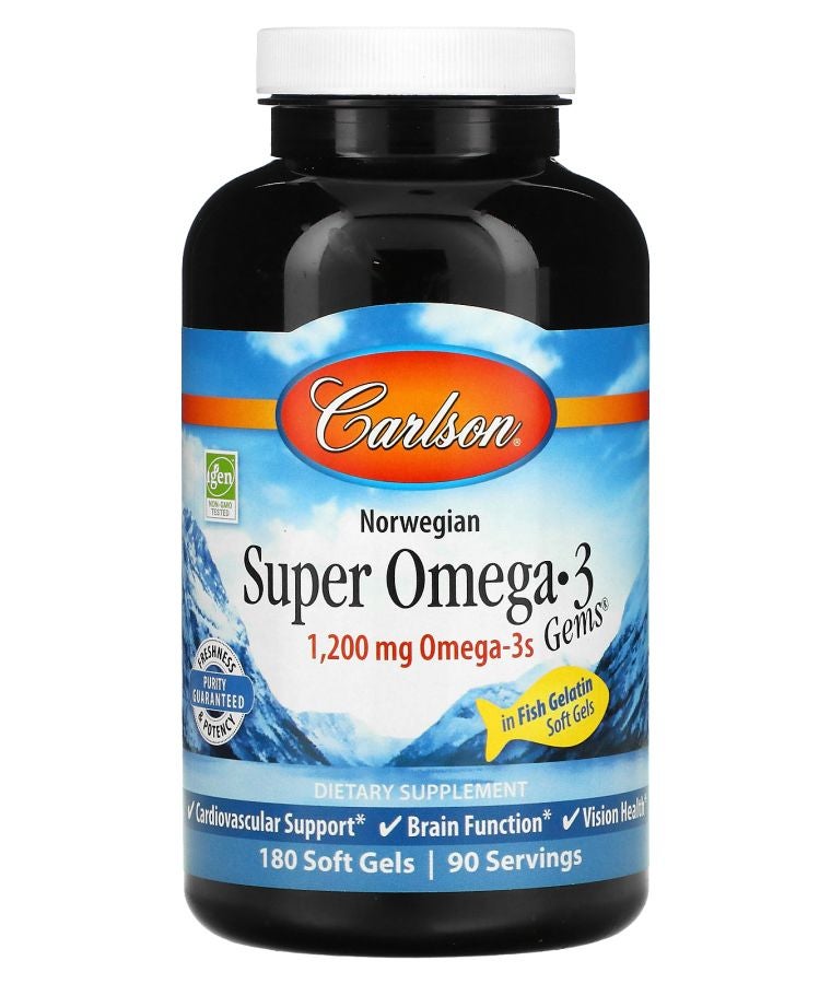 Norwegian Super Omega-3 Gems® 180 Soft Gels