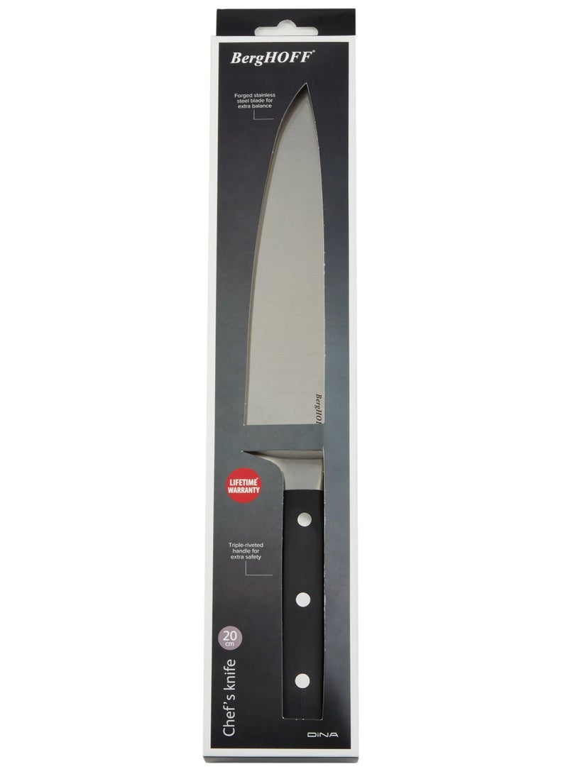 Berghoff Dina Gene Stainless Steel Chef's Knife Triple-Riveted Handle 20Cm - Image 1