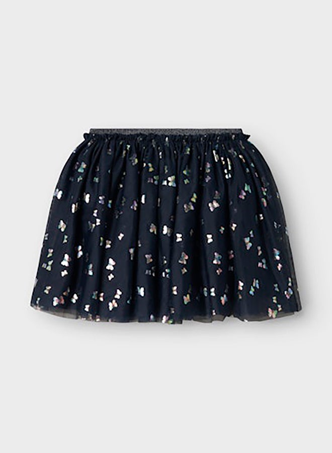 NAME IT NAME IT Kids Girls Butterfly Tulle Skirt  - Image 2