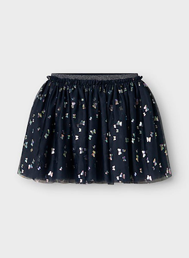 NAME IT NAME IT Kids Girls Butterfly Tulle Skirt  - Image 4