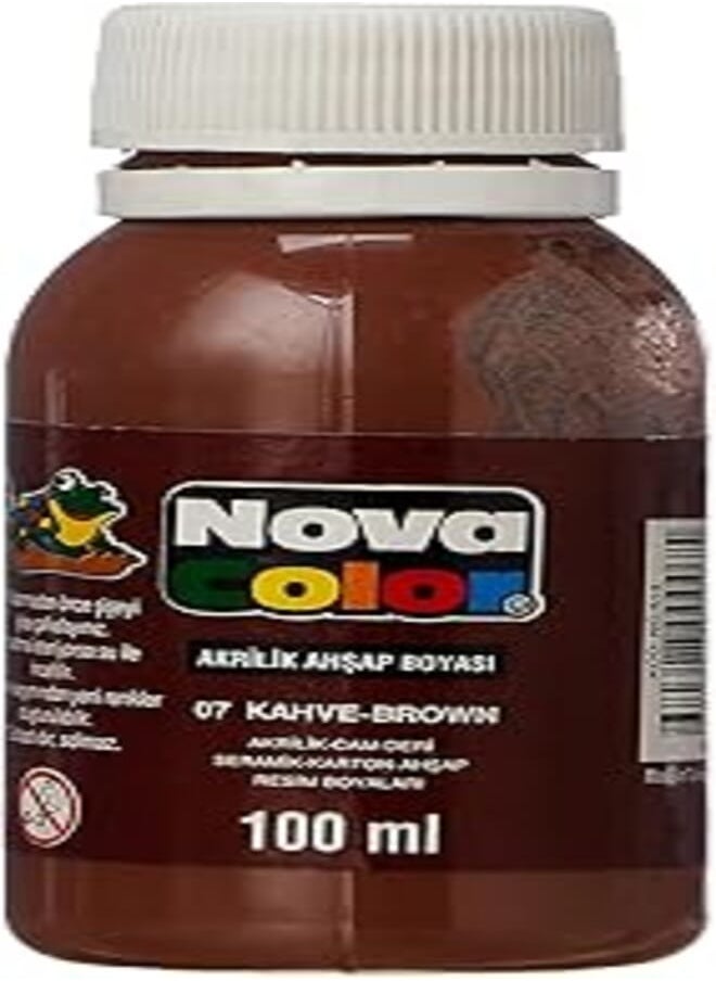 Nova Color Nova color nc-513 acrylic color, 100 ml - brown 