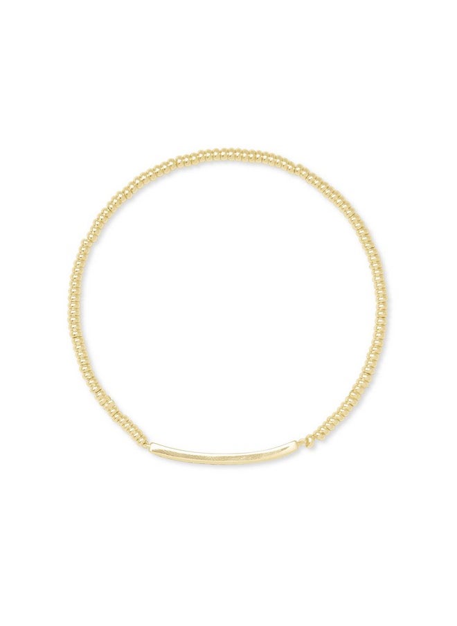 Kendra Scott Kendra Scott Addison Stretch Bracelet in 14k Gold-Plated Brass, Fashion Jewelry for Women  - Image 1