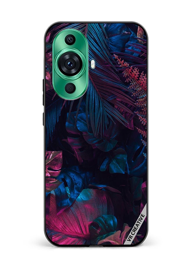VR CREATIVE Protective Case Cover For Huawei nova 11 Leaf Design Multicolour - Image 1