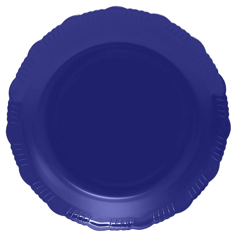 Cutting EDGE Cutting EDGE Round Colorful Set of Dinner Plates for Families Kids Special Daily Use Parties Unbreakable Microwave Safe Dishwasher Safe Set of 4 - Image 5