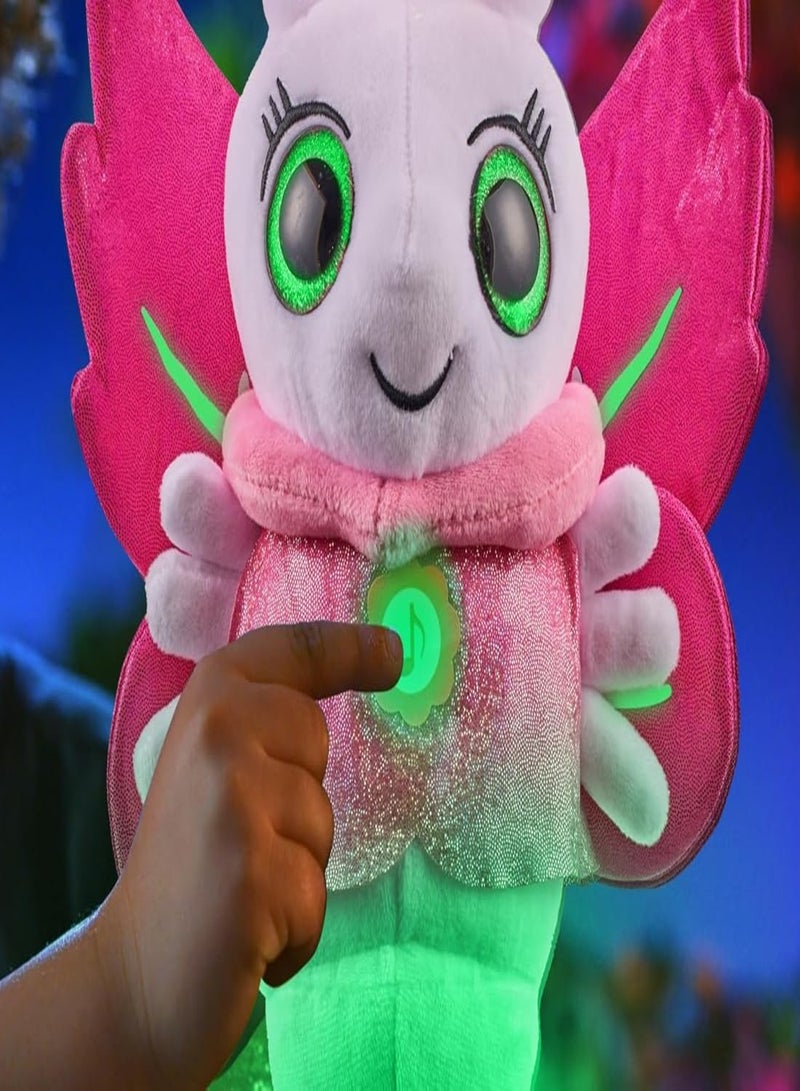 glowiest GLOWIES - Fireflies Nightlight (3 Lullabies, 2 Sounds) - White Plush - Image 3