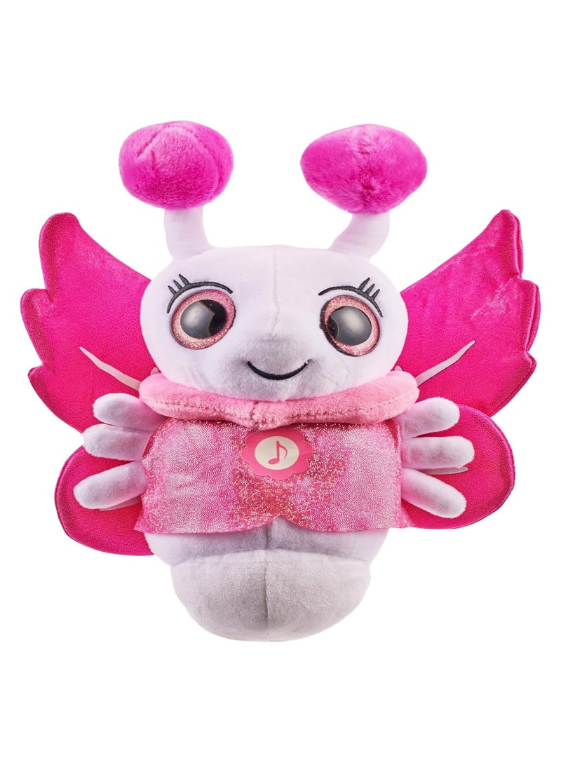 glowiest GLOWIES - Fireflies Nightlight (3 Lullabies, 2 Sounds) - White Plush - Image 5