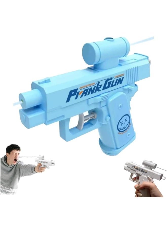 OSHIMA Water toy, Prank Two-Way Water toy, Reverse Water toy Prank Shoots Back at User, Fun Office & School Pool Prank or Beach Summer Toy Gifts for Adult (1, Blue) - Image 1