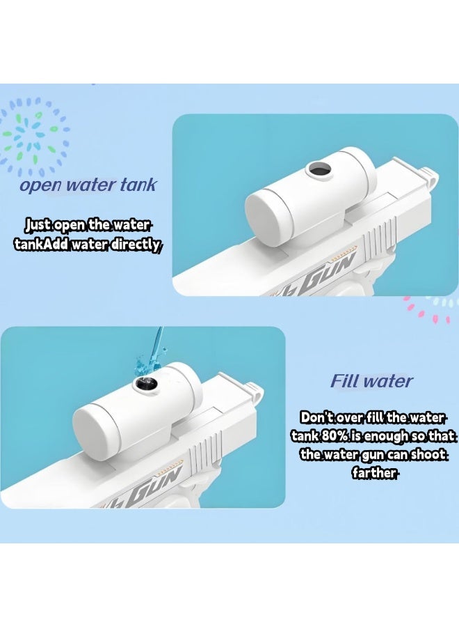 OSHIMA Water toy, Prank Two-Way Water toy, Reverse Water toy Prank Shoots Back at User, Fun Office & School Pool Prank or Beach Summer Toy Gifts for Adult (1, Blue) - Image 4