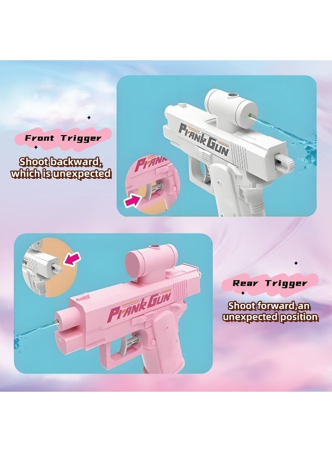 OSHIMA Water toy, Prank Two-Way Water toy, Reverse Water toy Prank Shoots Back at User, Fun Office & School Pool Prank or Beach Summer Toy Gifts for Adult (1, Blue) - Image 3