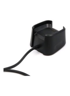 NIBEMINENT USB Charging Cable For Fit-bit Versa Smart Watch Black  - Image 1