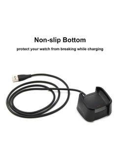 USB Charging Cable For Fit-bit Versa Smart Watch Black - pzsku/ZE0B99BA42640C938DE9DZ/45/_/1702017639/47d6795d-83d1-4c8a-8ddf-28f6ac516add