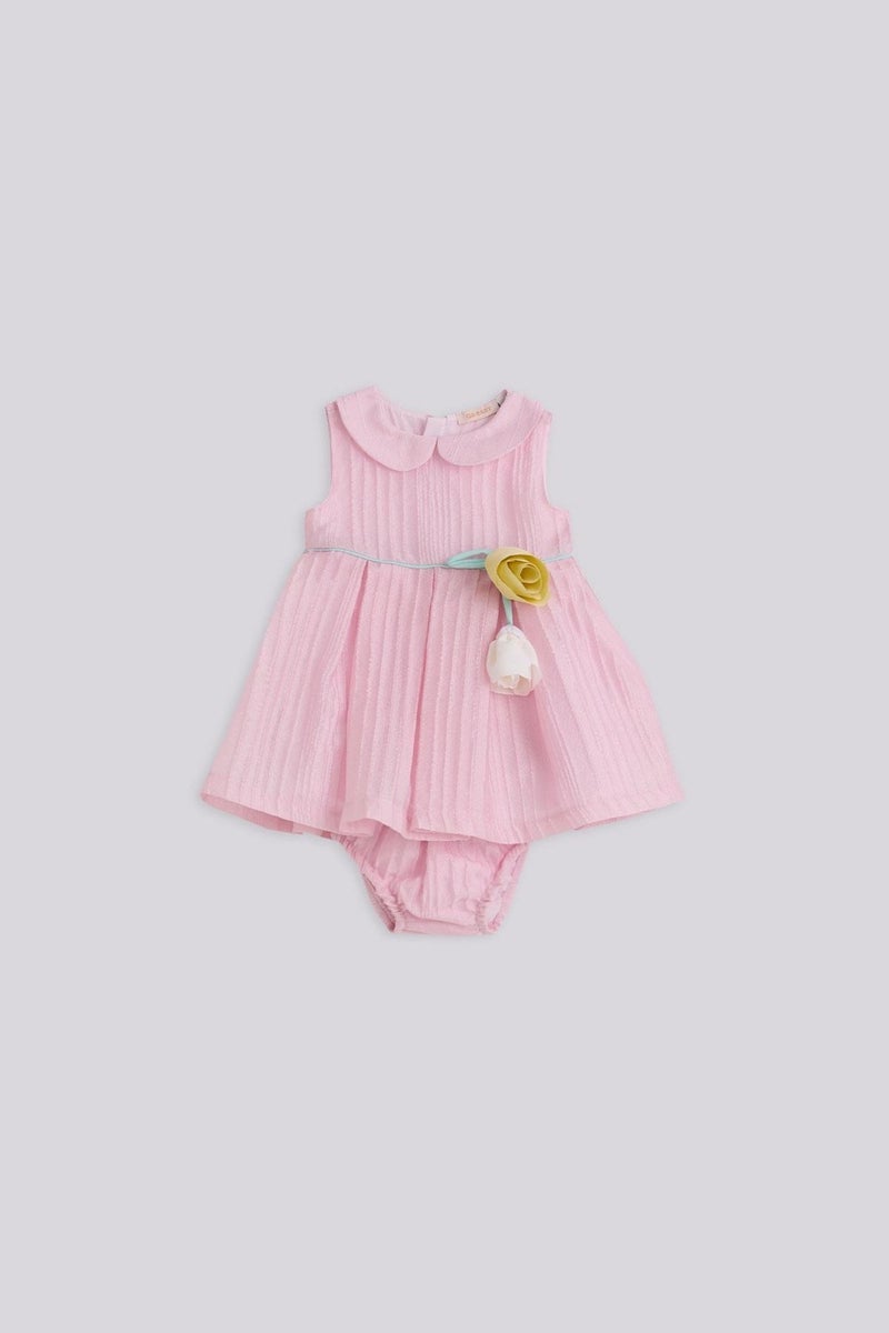 GB Baby Floral Trimmed Baby Dress - Image 1