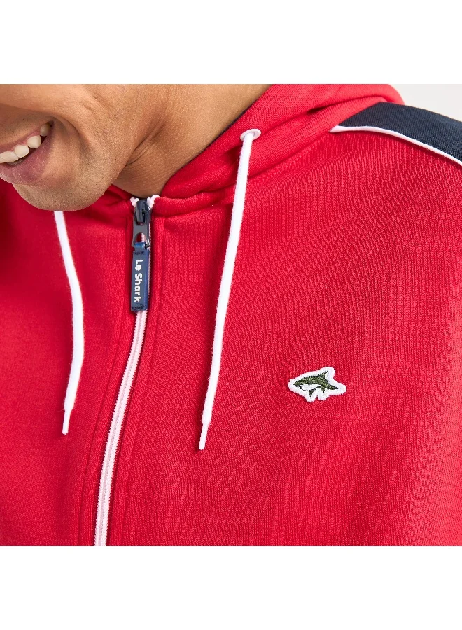Splash FAV Colourblock Long Sleeves Hoodie with Zip Closure