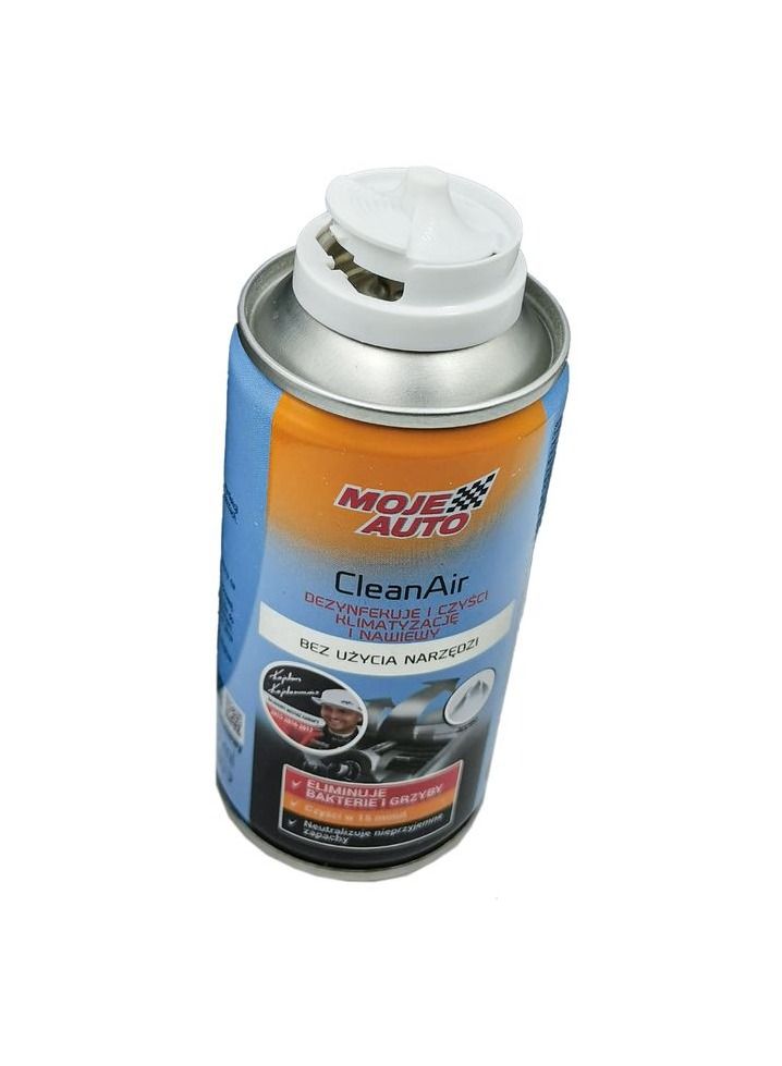 Moje Auto Clean Air AC Cleaner Spray 150ml Car Air Conditioner Disinfectant Odor Remover Vent Cleaning Foam . - Image 5