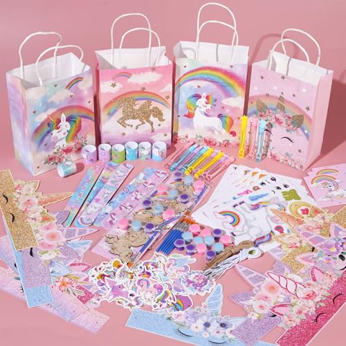 Vanblue Unicorn Party Favors Birthday Party Decorations Supplies for GirlsGoodie Bag StuffersParty Hats Princess Dress up ThemeClassroom Rewards Gifts Prizes Pinata Stuffers for Kids - Image 5