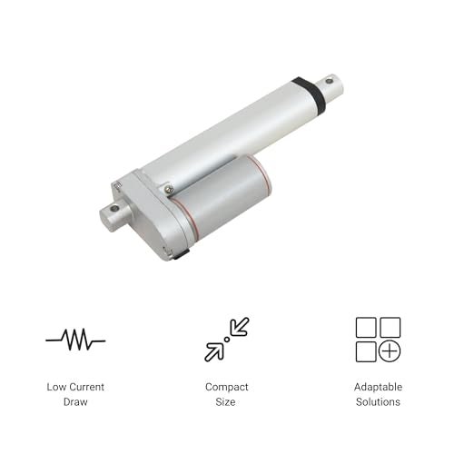 Progressive Automations 12V Mini Linear Electric Actuator - 4 inches, 50 lbs Force, Innovative Compact Design and Versatile Capabilities for Home and General Automation, Automotive, Manufacturing - Image 5