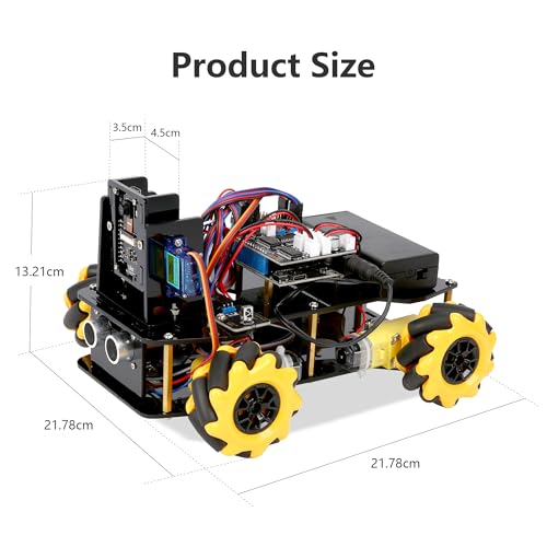 acebott Robot Kit with 3MP Camera, Robotics Kit for Kids Ages 8–12 12-16 Compatible with Arduino & Scratch, App & Remote Control, STEM Toys Coding Robot Kit, Gift for Kids, Teens and Adults - Image 3