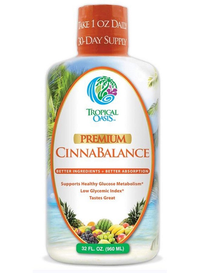 Tropical Oasis Cinnabalance - Liquid Cinnamon Supplement w/ Cinnamon Bark, Aloe Vera, Ginger Root, Green Tea & Antioxidants - 32 oz, 32 servings - Image 4