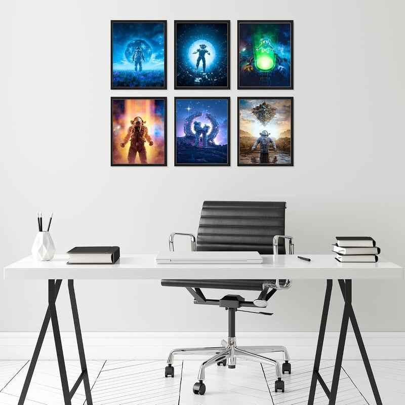 Insire Space Posters for Boys Room, Outer Space Posters for Kids, Galaxy Bulletin Board Decorations, Galaxy Classroom Decorations, Space Educational Poster - Unframed (8x10”) - Image 3