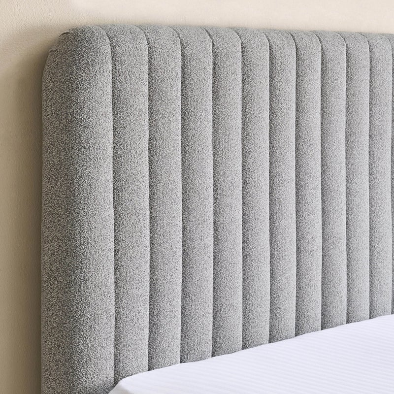 Home Box Ruby Stanley Upholstered Twin Bed - 120x200 cm - Image 4