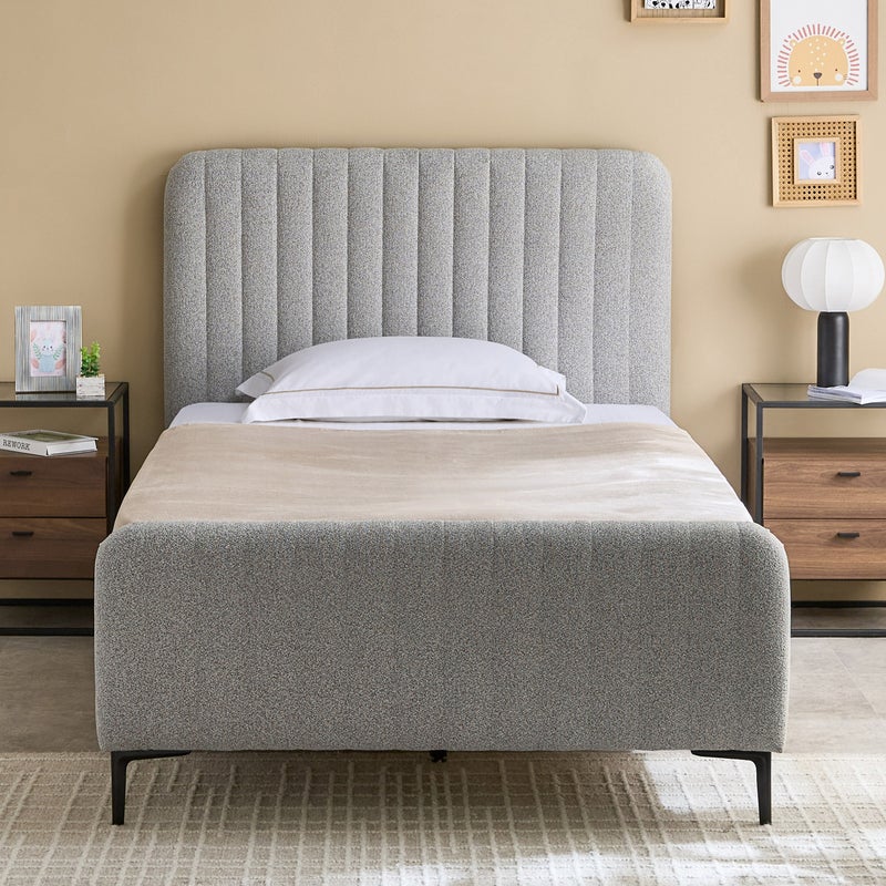 Home Box Ruby Stanley Upholstered Twin Bed - 120x200 cm - Image 2