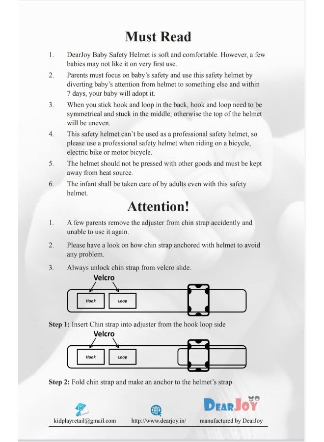 DearJoy Baby Safety Helmet with Corner Guard Used as Baby Head Protector (Uri Green) - Image 4